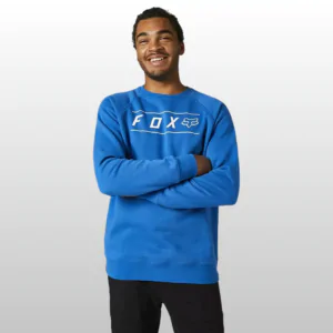 Moletom Fox Pinnacle Crew Azul L (G)