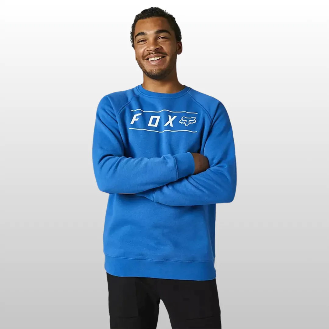 Moletom Fox Pinnacle Crew Azul L (G) - Imagem 2