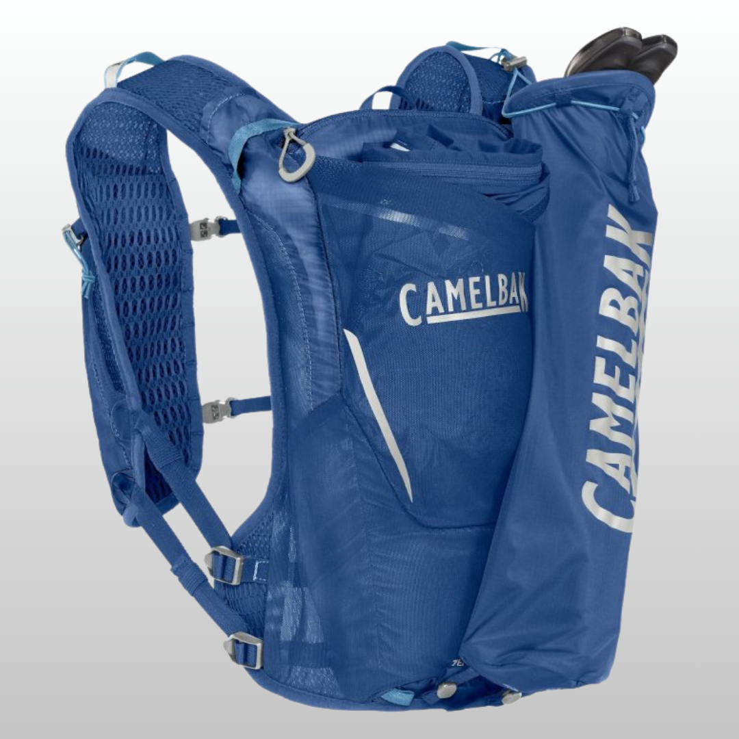 Mochila Hidratação CamelBak ZEPHYR PRO VEST Azul 12+1 Litro - Imagem 4