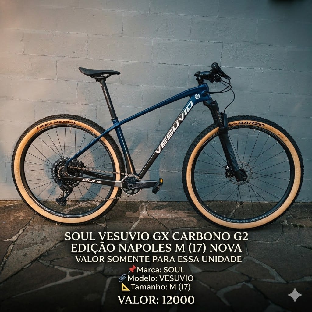 Bicicleta Soul Vesuvio G2 Napoles GX RECOM Tam M - Imagem 4