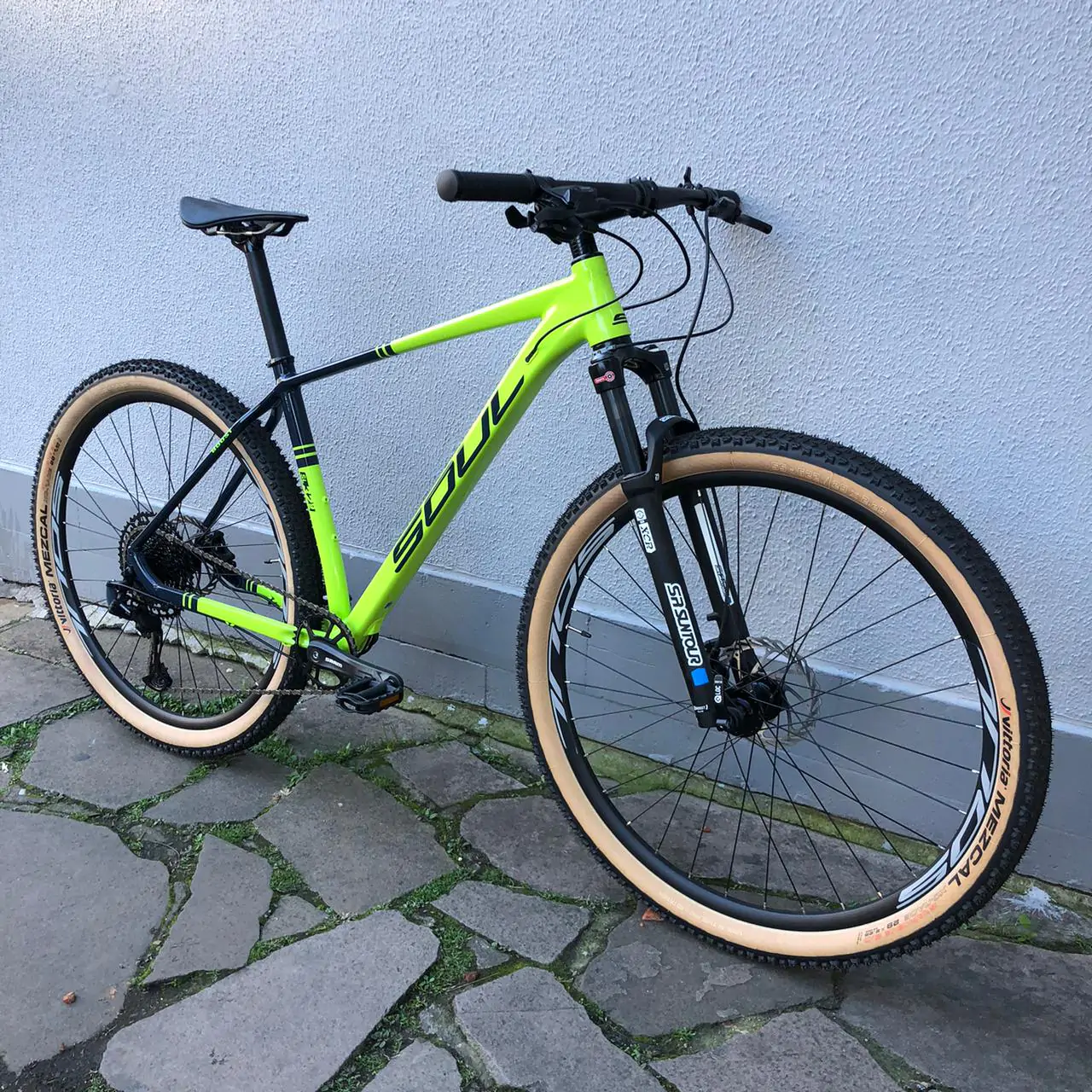 Bicicleta Soul SL329 Boost SX Suntour Canastra Tam L - Imagem 4
