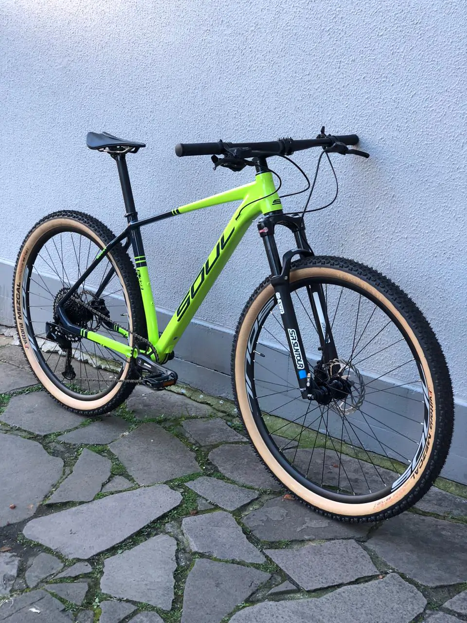 Bicicleta Soul SL329 Boost SX Suntour Canastra Tam L - Imagem 2