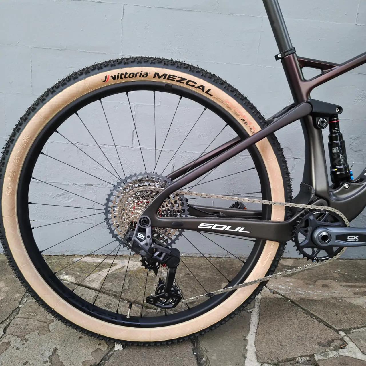 Bicicleta Soul Volcano G2 GX AXS T-type SID Tam M Cumbre Vieja - Imagem 6