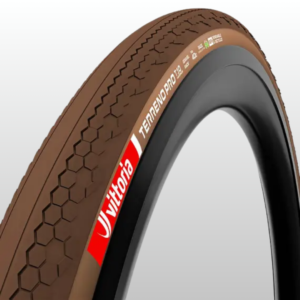 Par Pneu Gravel Vittoria Terreno Pro T10 700×40 TLR Marrom Natural 11A00846