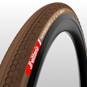 Par Pneu Gravel Vittoria Terreno Pro T10 700×40 TLR Marrom Natural 11A00846