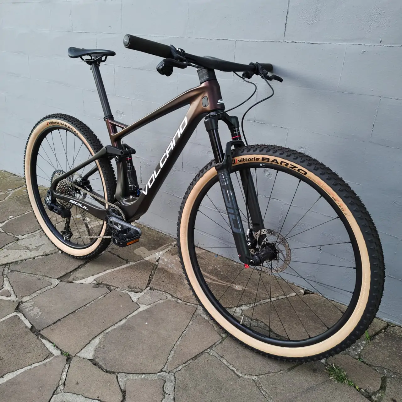Bicicleta Soul Volcano G2 GX AXS T-type SID Tam M Cumbre Vieja - Imagem 4
