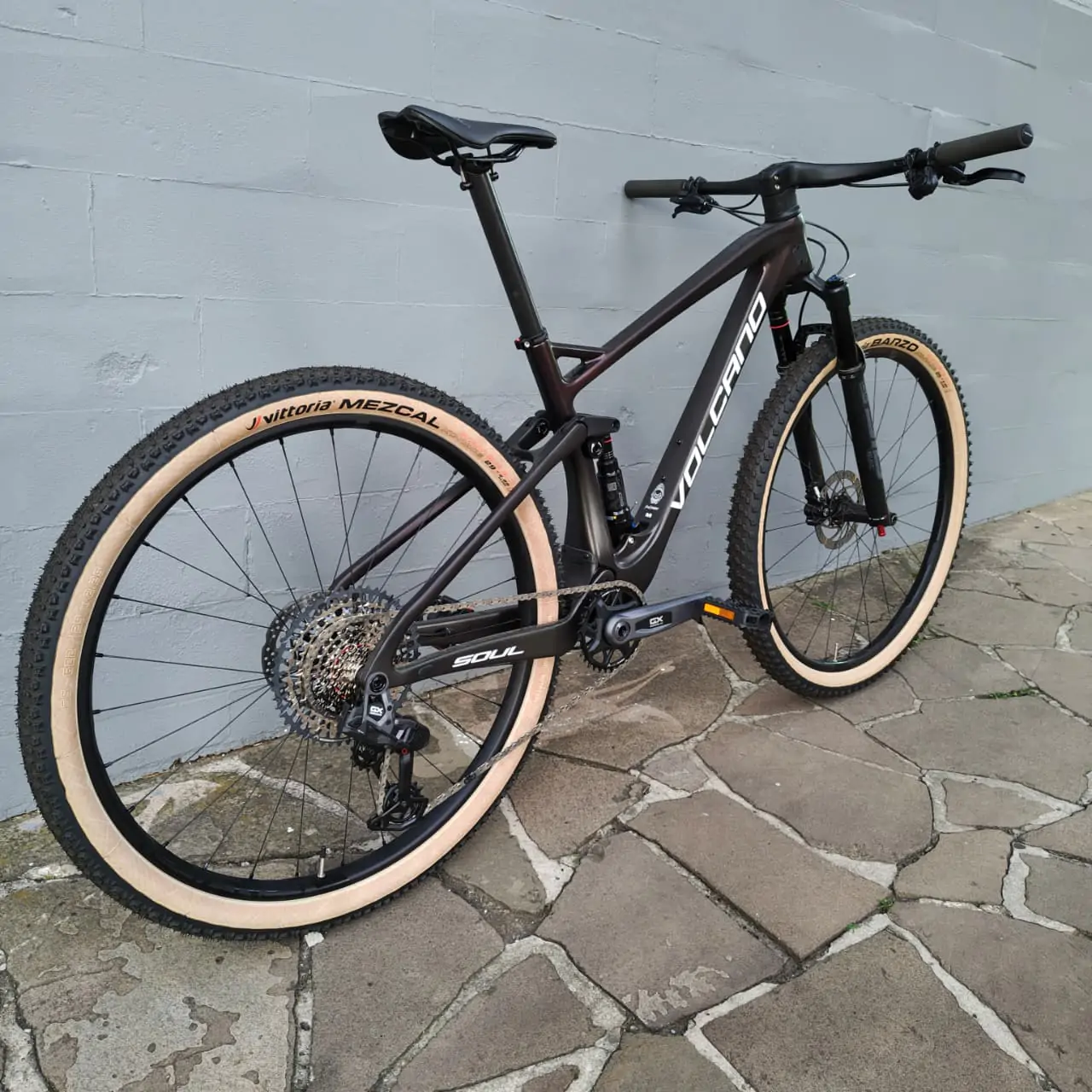 Bicicleta Soul Volcano G2 GX AXS T-type SID Tam M Cumbre Vieja - Imagem 5