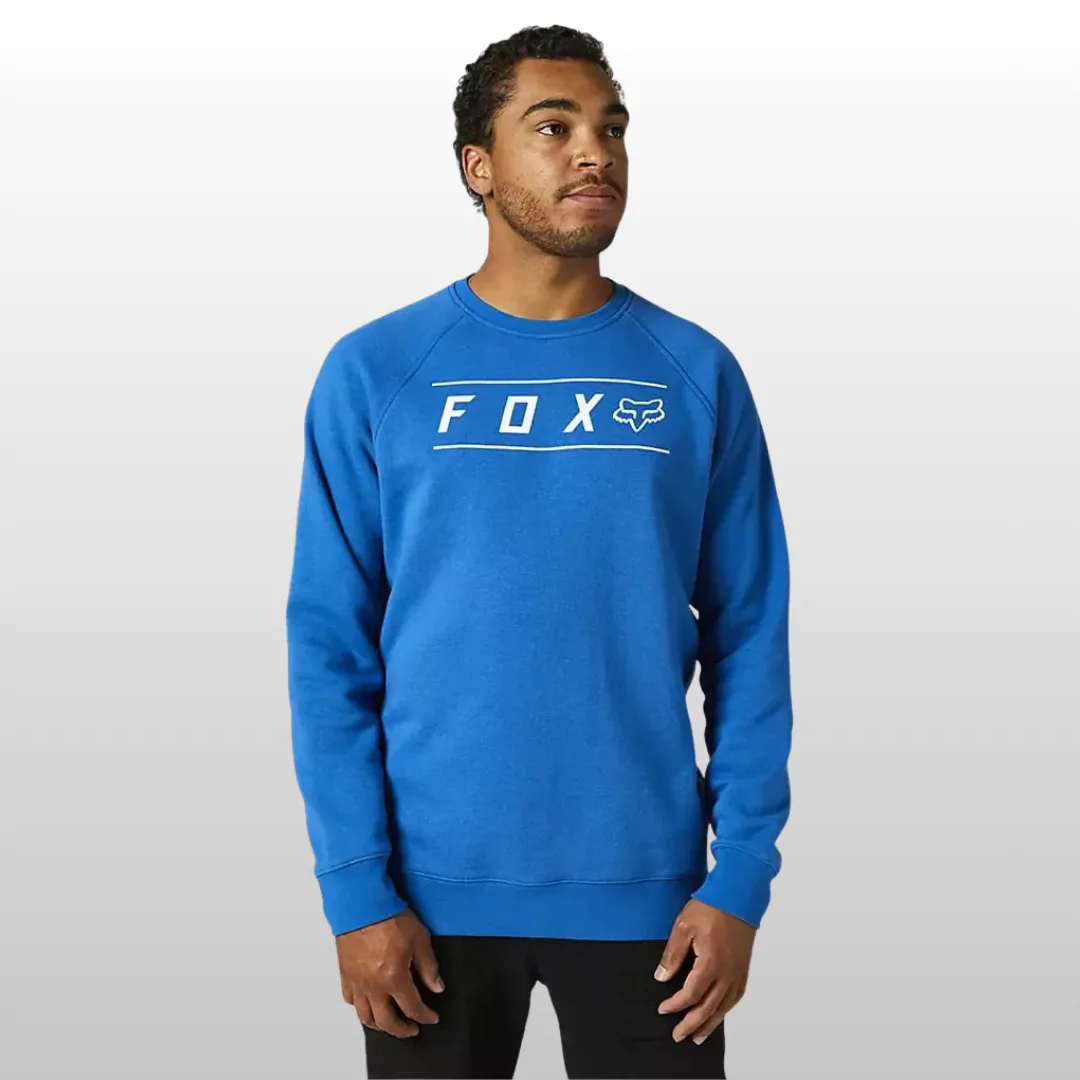 Moletom Fox Pinnacle Crew Azul M (M)