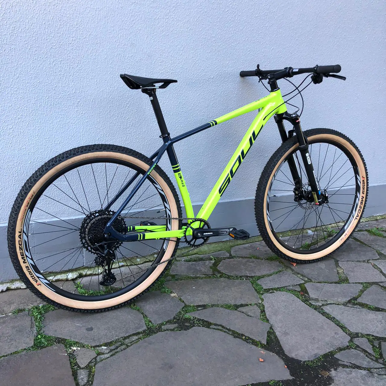 Bicicleta Soul SL329 Boost SX Suntour Canastra Tam L - Imagem 3