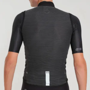 Colete Ciclismo Masc Corta VentoMarcio May New Race Preto
