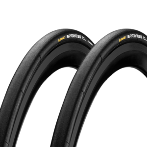 Par Pneu Tubular Continental Sprinter 28 x 25 mm Preto