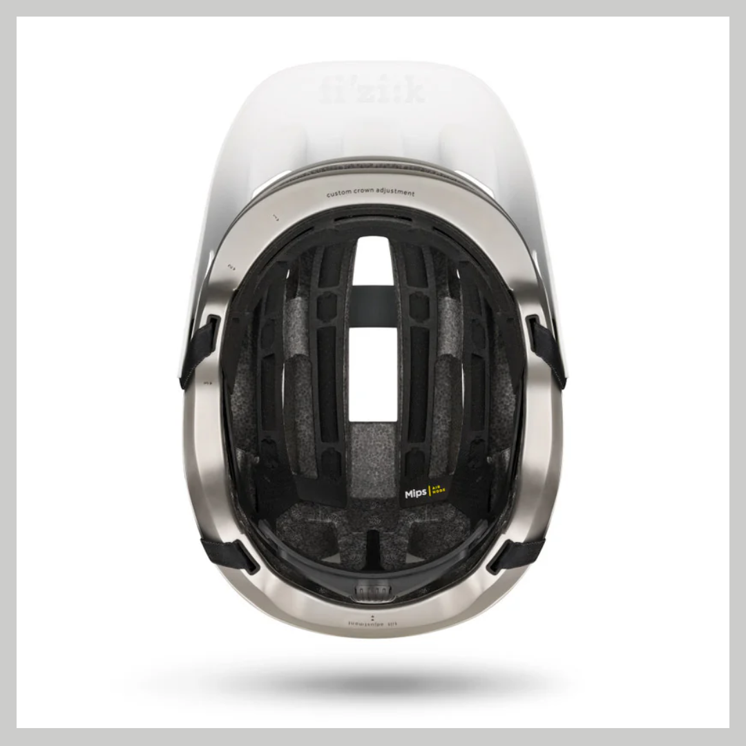 Capacete Ciclismo Fizik KASSIS Mips Branco Luz Tam M - Imagem 5