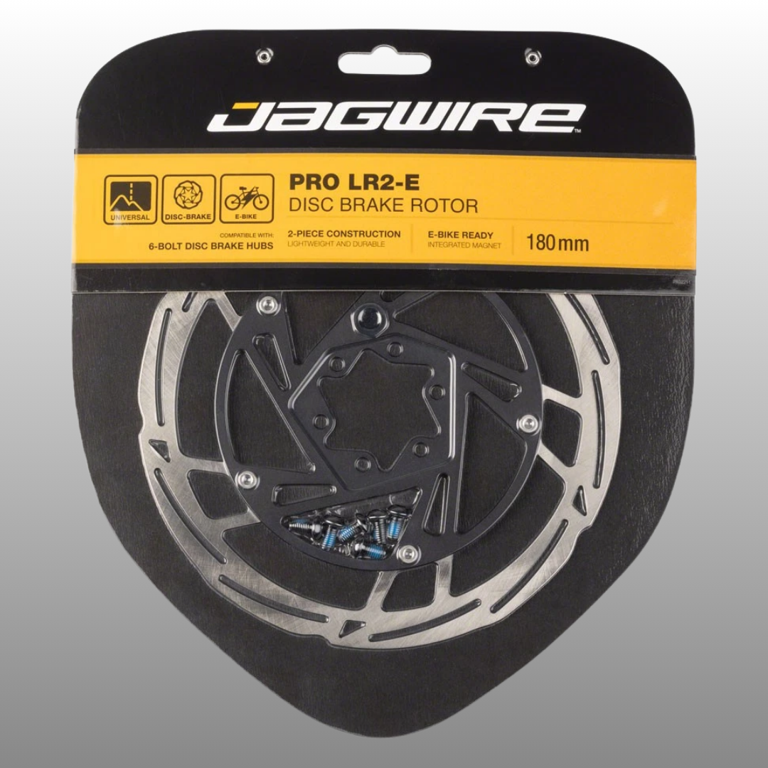 Disco de freio Jagwire Pro LR2-E Ebike com ímã 180 mm 6F - Imagem 3