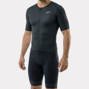 Macaquinho Masculino Triathlon Sport Frente Aberta Marcio May Black