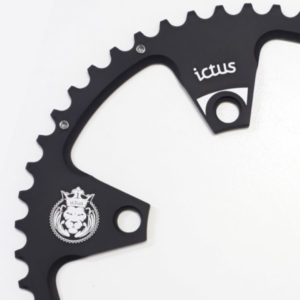 Coroa Ictus Indexada SPEED BCD 110 53 Preta 5 Furos