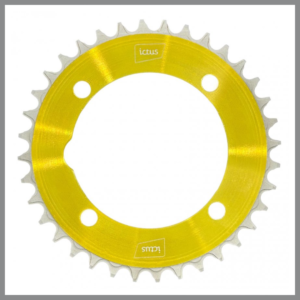 Coroa Ictus Aero Bcd 104 36T  Gold