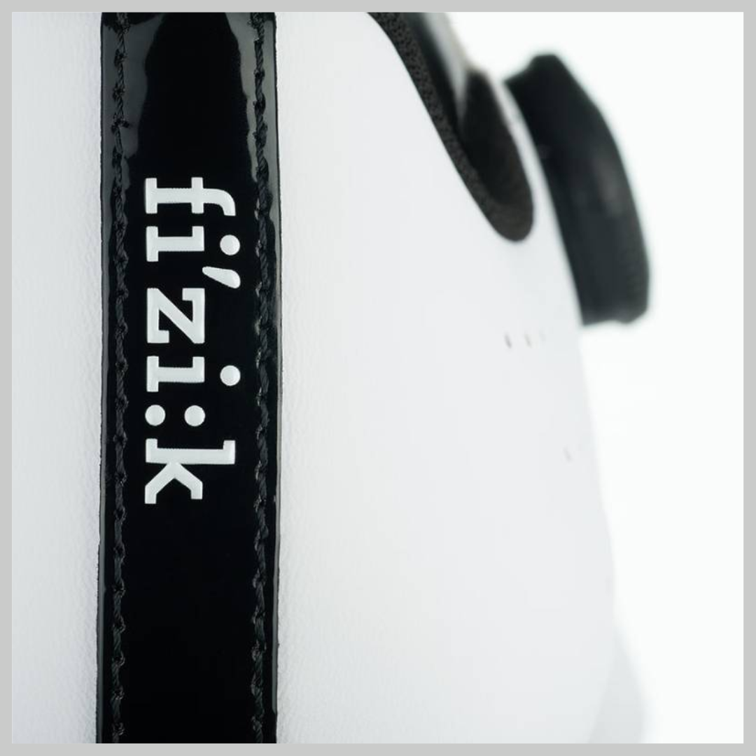 Sapatilha Ciclismo Fizik Tempo R5 Overcurve Branca Preto - Imagem 4