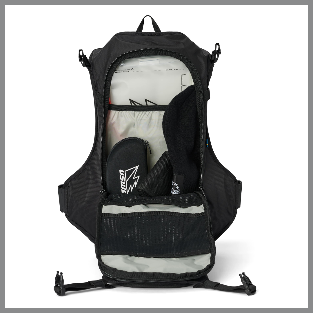 Mochila Hidratação USWE MTB Hydro 12 3,0 L Preto - Imagem 4