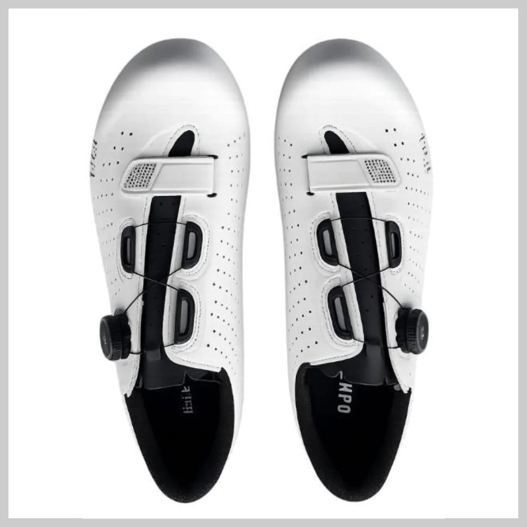 Sapatilha Ciclismo Fizik Tempo R5 Overcurve Branca Preto - Imagem 3