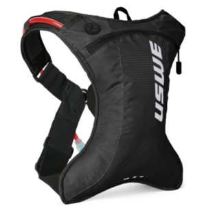 Kit Mochila Hidratação USWE Outlander 2 Moto 1,5 L Preto+ Sup GoPro M-XL
