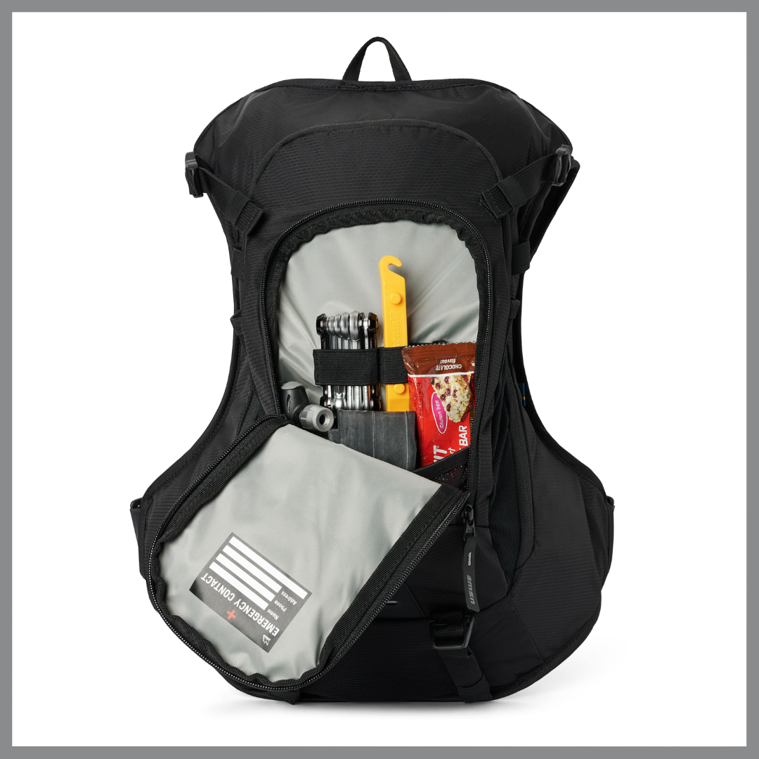 Mochila Hidratação USWE MTB Hydro 12 3,0 L Preto - Imagem 3