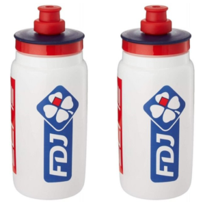 Kit 2 Garrafa Elite Fly 550ml Branca Groupama Team FDJ