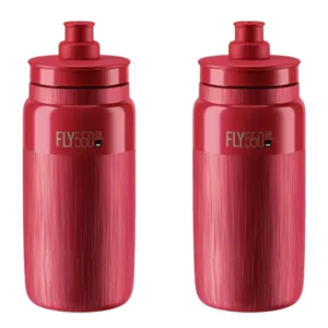 Kit 2 Garrafa Elite Fly Tex 550ml Bordô