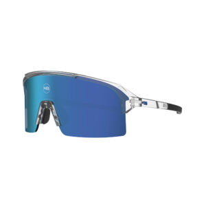 Kit Óculos HB Edge Gloss Crystal Blue Chrome + Lente R Pink