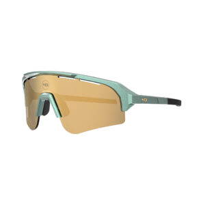 Kit Óculos HB Edge S M Metalic Green Gold Ch + Lente S Pink