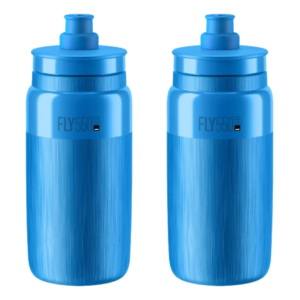 Kit 2 Garrafa Elite Fly Tex 550ml Azul Claro