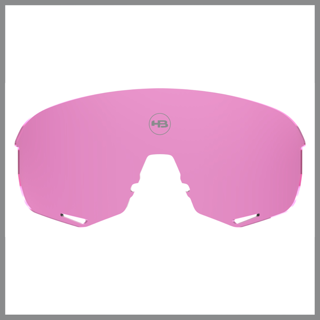 Kit Óculos HB Edge S Gloss Crystal Amber + Lente R Pink - Imagem 3