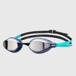 Óculos Natação Arena Air-Speed Mirror Prata Azul-água 003151_112
