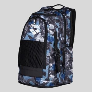 Mochila ARENA All Set Backpack 45 Litros  Scratched Azul Preto 010235_901