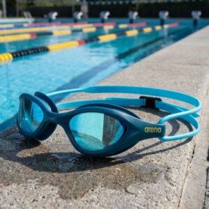 Óculos Natação Arena 365 Junior Infantil  Azul Claro Azul Claro 001430-844