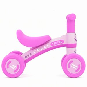 Quadriciclo Infantil Colli Tic Tac Roxo