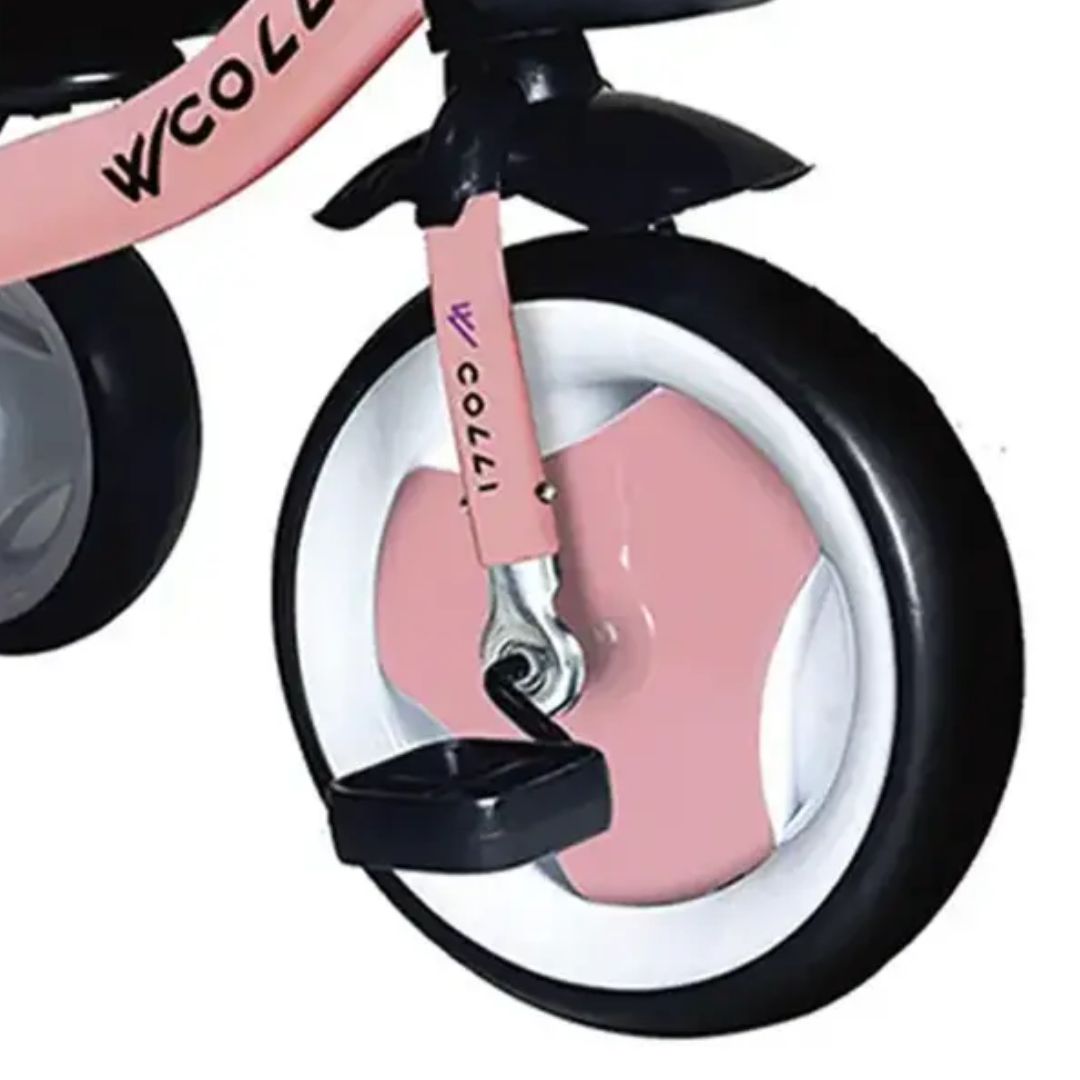 Triciclo Colli Kika Rosa com Cestinha - Imagem 3