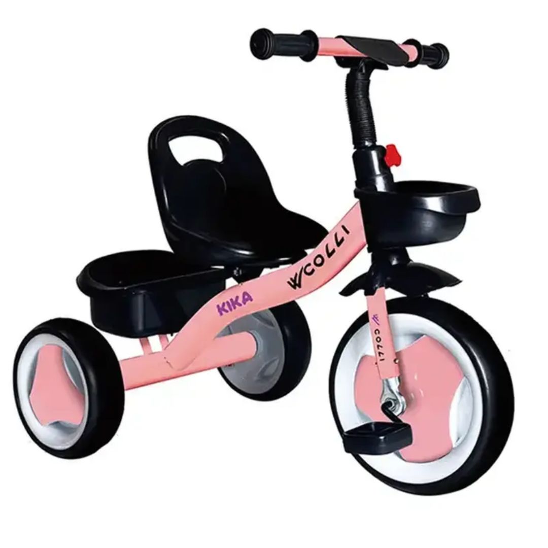 Triciclo Colli Kika Rosa com Cestinha - Imagem 2