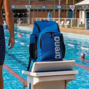Mochila Natação ARENA Team Backpack 45 Litros Azul Royal 002436_720