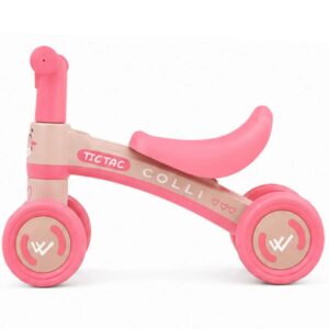 Quadriciclo Infantil Colli Tic Tac Rosa